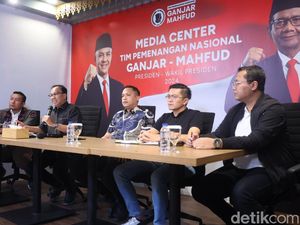 Momen Tim Hukum TPN Ganjar-Mahfud Siap Dampingi Aiman