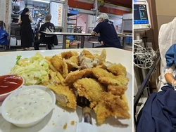 Alami Cedera, Pelanggan Ini Terharu Dapat Bantuan dari Pemilik Kedai