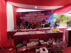 Lab Narkoba di Tangerang Terbongkar Berawal dari Pengiriman Kursi Bayi
