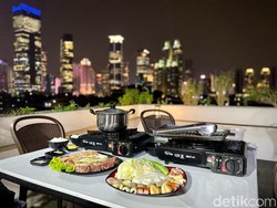 The Roofie: Nikmat! Makan Yakiniku dan Steamboat Bonus City Light