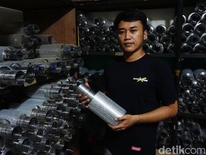 Top! Knalpot Asal Purbalingga Tembus Pasar Malaysia-Brunei Darussalam