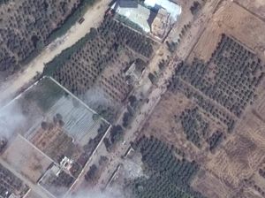 Foto Satelit: Penampakan Penduduk Gaza saat Melarikan Diri Foto Satelit: Penampakan Penduduk Gaza saat Melarikan Diri