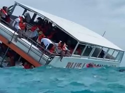 Viral Video Kecelakaan Kapal Blue Lagoon Island, Polda: Bukan di Bali