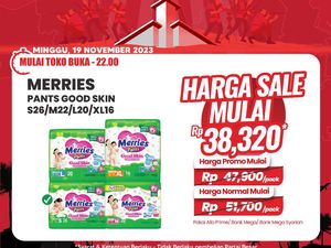 Beli Popok Bayi Banjir Diskon di Transmart Full Day Sale!