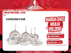 Ibu-ibu Merapat! Satu Set Panci Cuma Rp 100 Ribuan di Transmart Full Day Sale