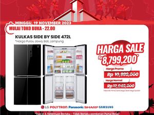 Serbu! Beli Kulkas di Transmart Full Day Sale Banjir Diskon