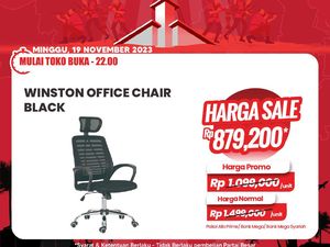 Obral Kursi Kerja di Transmart Full Day Sale Diskon Sampai Rp 600 Ribuan!