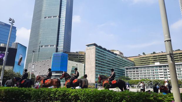 CFD Jakarta ramai pagi ini