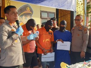 Curi Motor IRT Saat Berobat di RS TNI AL Belawan, 3 Pelaku Ditangkap