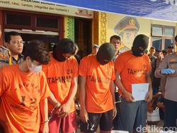 Ancam Polisi Pakai Sajam, 4 Remaja Suruhan Ketua OKP di Deli Serdang Ditangkap