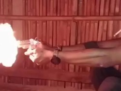 Viral Aksi Koboi Letuskan Pistol di Garut, Kini Diburu Polisi