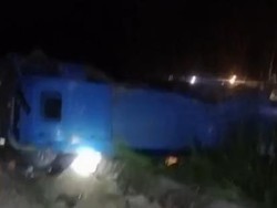 KA Probowangi Terlambat 13 Menit Imbas Laka dengan Elf di Lumajang