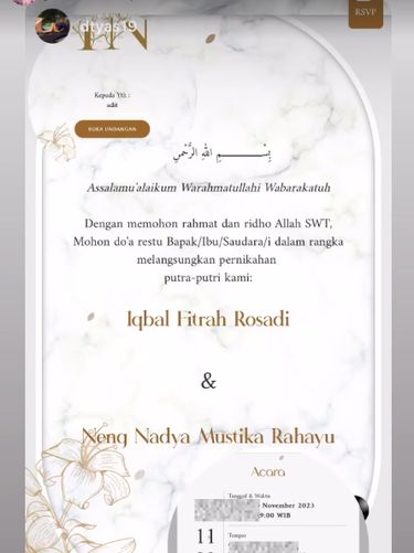 Adik Ipar Larissa Chou Pamer Undangan Nikah dengan Nadya Mustika