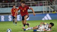 Spanyol kembali memimpin pada menit ke-74. Umpan terobosan Junyent diterima Guiu, yang dengan dingin menalukkan kiper Wataru Goto.