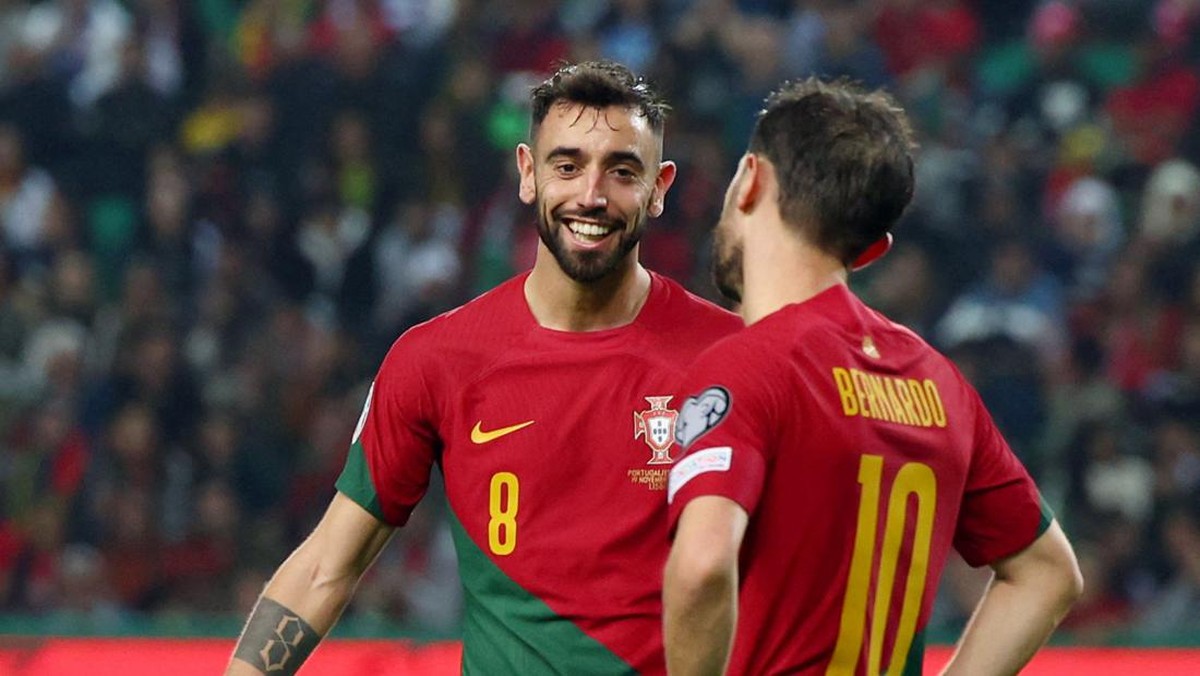 Hasil Portugal vs Islandia. (Foto: REUTERS/PEDRO NUNES)