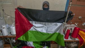 Bukan Bendera Parpol, Permintaan Bendera Palestina Justru Meningkat