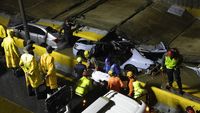 Dinding Terowongan Ambruk Timpa Mobil di Republik Dominika