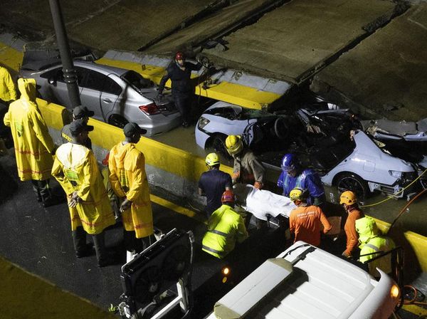 Dinding Terowongan Ambruk Timpa Mobil di Republik Dominika