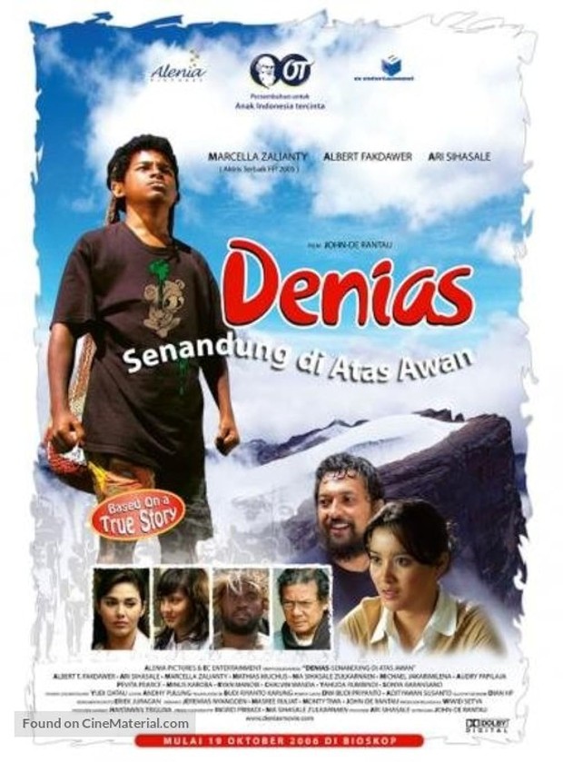 Film motivasi Indonesia, Denias, Senandung di Atas Awan (2006)/ Foto: Alenia Pictures