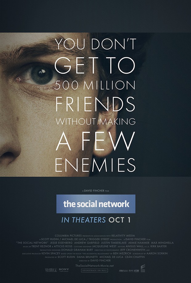 Film motivasi kisah nyata, The Social Network (2010)/ Foto: Sony