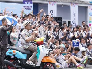 Keseruan Classy Yamaha Youth Festival di Sekolah Global Prima Medan