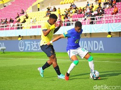 Babak Pertama Ekuador U-17 Vs Brasil U-17 Imbang 1-1