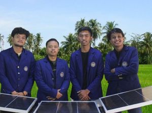 Mahasiswa UNY Ciptakan Pompa Air Tenaga Surya, Ekonomis dan Ramah Lingkungan Mahasiswa UNY Ciptakan Pompa Air Tenaga Surya, Ekonomis dan Ramah Lingkungan
