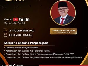 Besok, KemenPAN-RB Beri Anugerah Pelayanan Publik-Resmikan 12 MPP Besok, KemenPAN-RB Beri Anugerah Pelayanan Publik-Resmikan 12 MPP