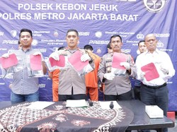 4 Pria Sekeluarga Curi Motor 20 Kali di Jakbar, Beraksi Bawa Pistol Mainan