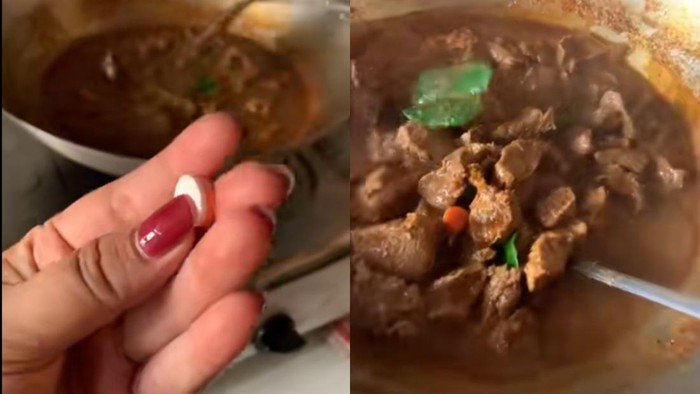 Viral masak daging pakai paracetamol. Viral seorang netizen mengolah masakan daging menggunakan paracetamol.