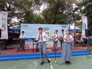 Antusias Siswa SMAN 70 Jakarta Adu Bakat di Classy Yamaha Youth Festival