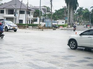 Selain Estetika, Jalan Keramik Medan Difungsikan untuk Jalur Perlambatan Selain Estetika, Jalan Keramik Medan Difungsikan untuk Jalur Perlambatan