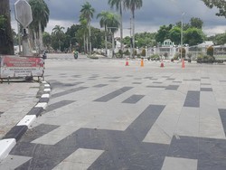 Polemik Jalan Keramik Sudirman Medan yang Bikin Pengendara Tergelincir