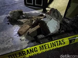 Kerangka Perempuan di Blitar Dicor dalam Posisi Meringkuk Kerangka Perempuan di Blitar Dicor dalam Posisi Meringkuk