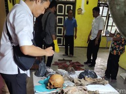 Kerangka Wanita di Blitar Ditemukan Sedalam 1,5 Meter Posisi Meringkuk