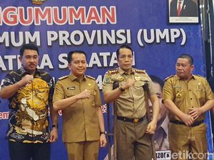 Tok! UMP Sumsel Resmi Naik 1,55% Jadi Rp 3,45 Juta