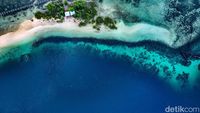 Pesona Pasir Timbul di Pulau Paniki Minahasa Utara