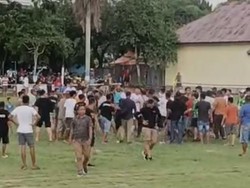Sepakbola Tarkam di Kotamobagu Ricuh, Pemain dan Penonton Pukul Wasit