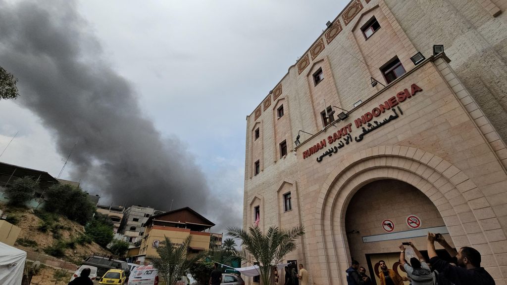 Serangan Israel ke RS Indonesia di Gaza, 200 pasien dievakuasi, WHO sebut 'mengerikan'