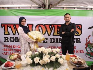 Ultah Pernikahan, Teuku Wisnu dan Shireen Sungkar Dinner Romantis di Warung Pecel Lele Ultah Pernikahan, Teuku Wisnu dan Shireen Sungkar Dinner Romantis di Warung Pecel Lele