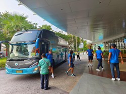 Timnas Ekuador U-17 Sambangi Mal di Solo Baru, Jajan-Belanja Pakaian