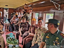 Mangkunegoro X Ternyata Baru Sekali Naik Kereta Uap Jaladara, Ini Ceritanya
