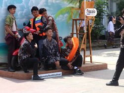 Seru! Siswa Bandung Ikut Challenge OOTD di Classy Yamaha Youth Festival