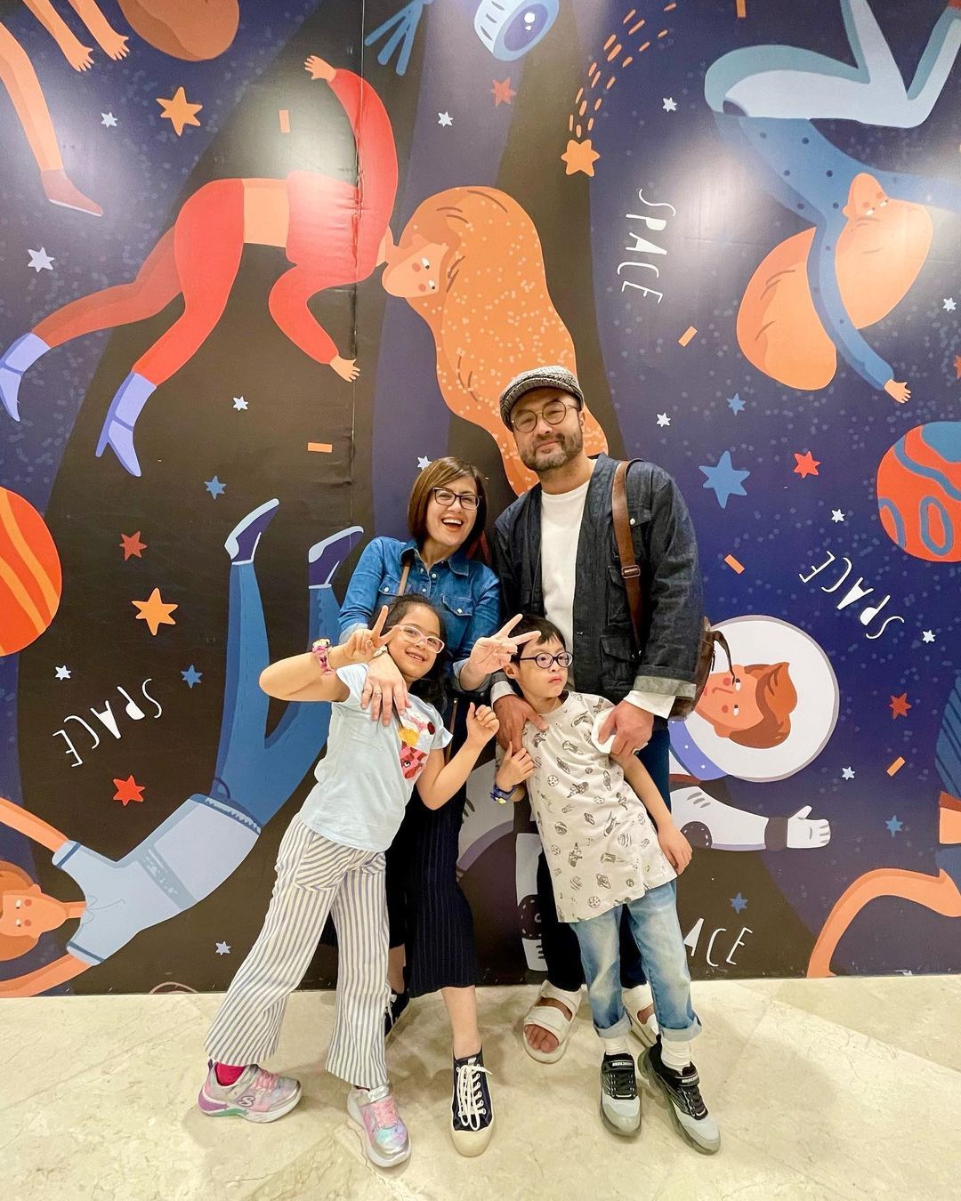 Anak Kembar Cynthia Lamusu dan Surya Saputra