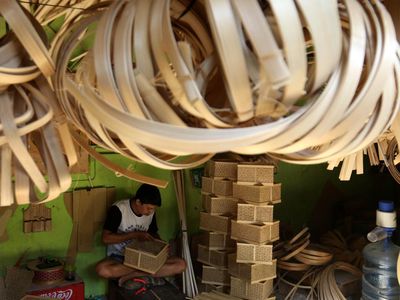 Bagus Banget! Kerajinan Bambu di Banyuwangi Tembus Pasar Ekspor