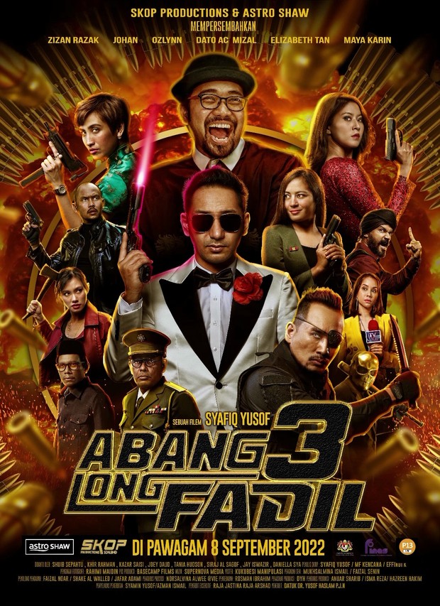 Film Malaysia terlaris, Abang Long Fadil 3 (2022)/ Foto: Astro Shaw