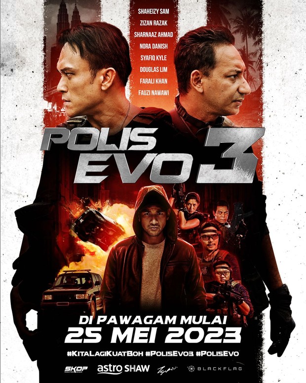 Film Malaysia terlaris, Polis EVO 3 (2023)/ Foto: Astro Shaw