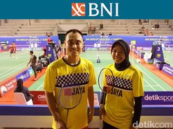 Hafiz Faisal/Della Destiara Haris ke 8 Besar BNI Sirnas Palembang