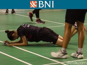 Foto: Jatuh-Bangun Kejar Kemenangan di BNI Sirnas Palembang Foto: Jatuh-Bangun Kejar Kemenangan di BNI Sirnas Palembang