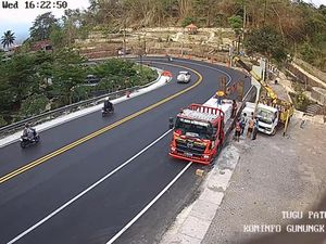 Lalin Jogja-Wonosari Sepi Lancar, Sepeda Motor Mendominasi